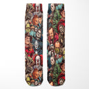 Horror Collage Socks