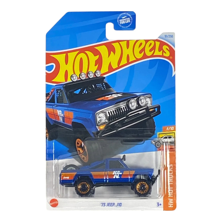 Hot Wheels '73 Jeep J10 - Hot Trucks Series 4/10