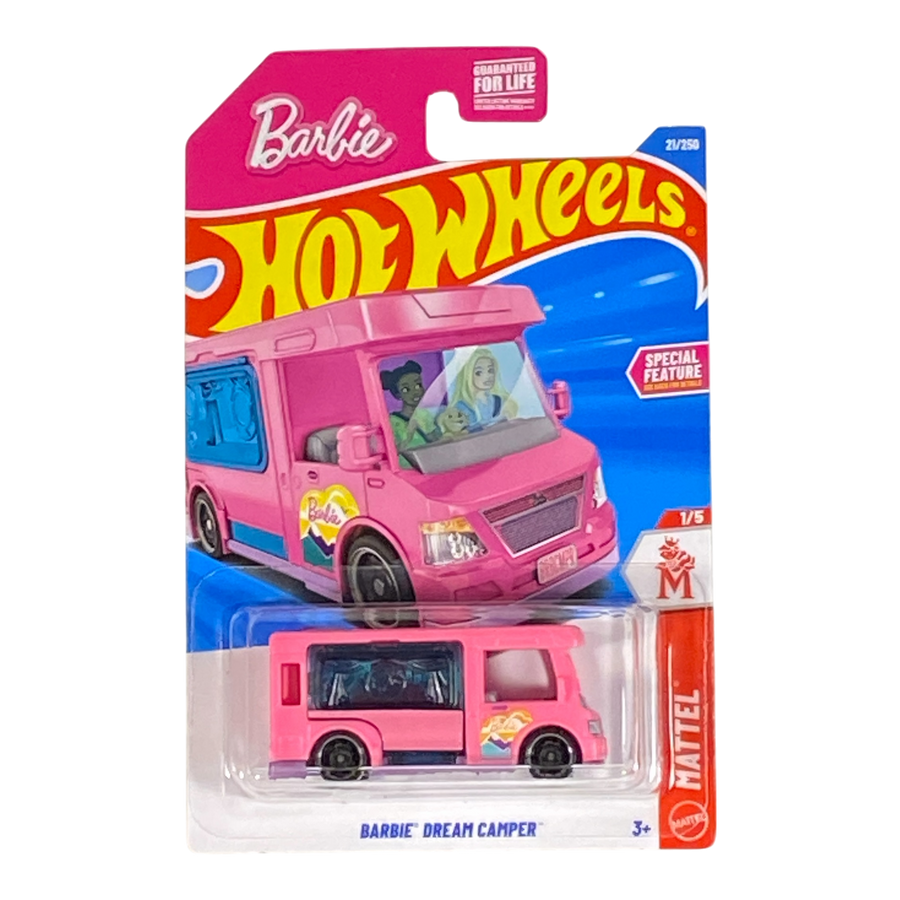 Pink Hot Wheels Barbie Dream Camper 1/5