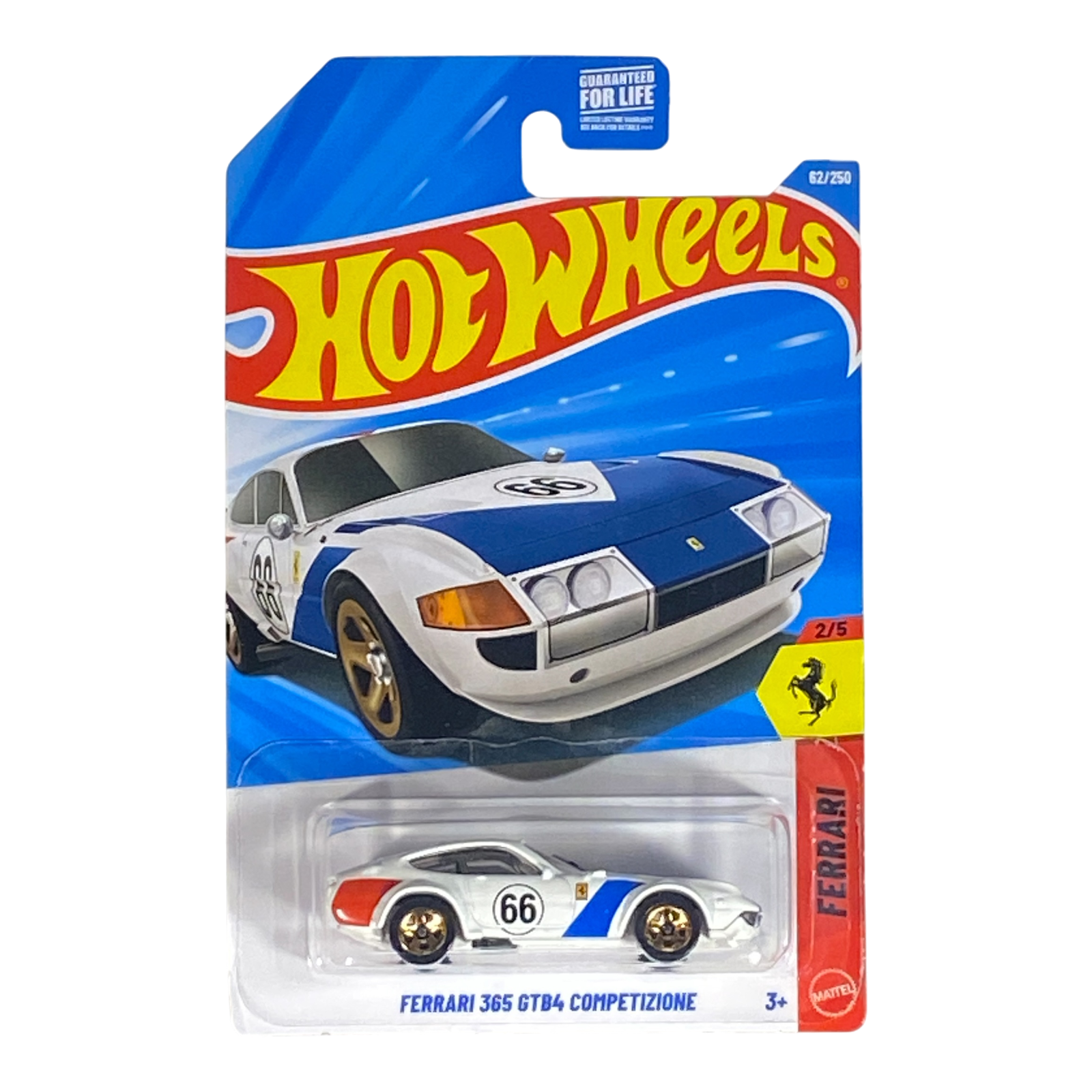 FERRARI 365 GTB4 COMPETIZIONE ×２ ホットウィール Hot Wheels Ferrari 365 GTB4 Competizone | Ferrari Series 2/5