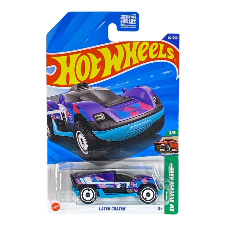 Hot Wheels Later Crater | Reverse Rake Series 3/5