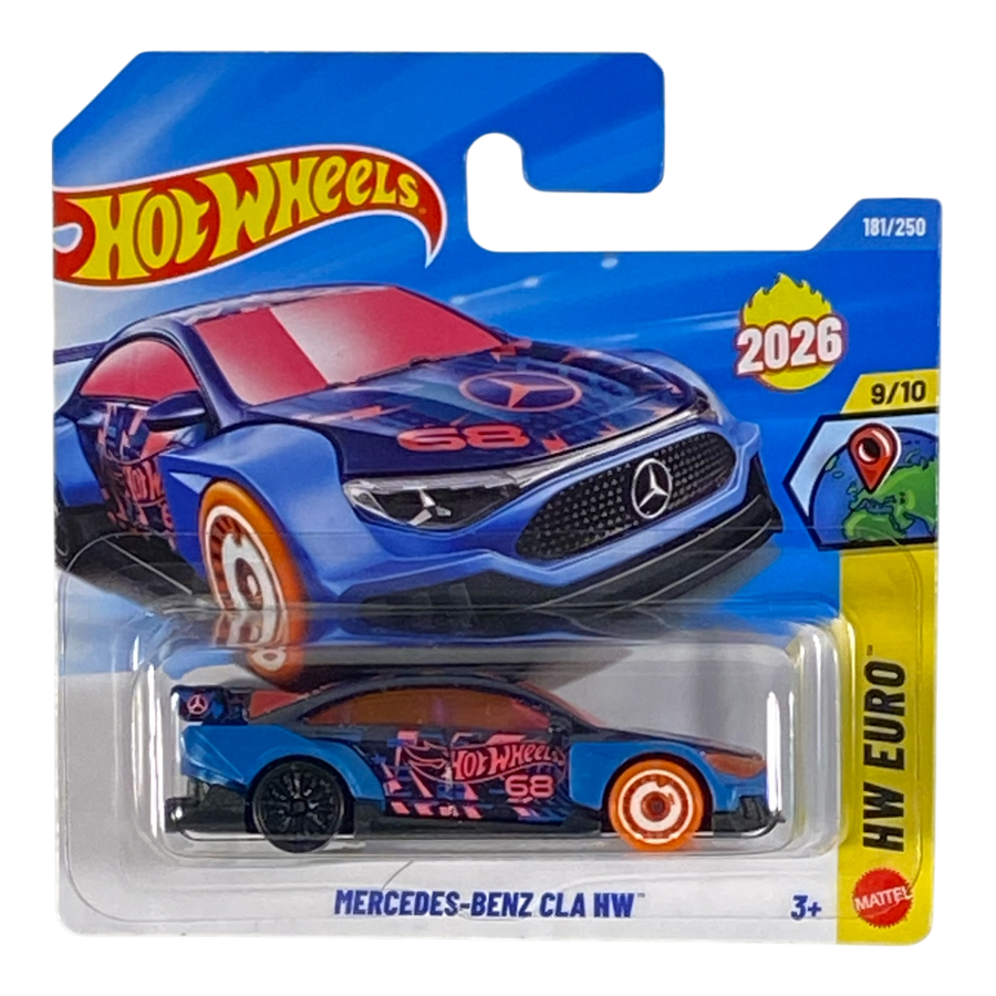 Hot Wheels Mercedes-Benz CLA HW | HW Euro Series 9/10