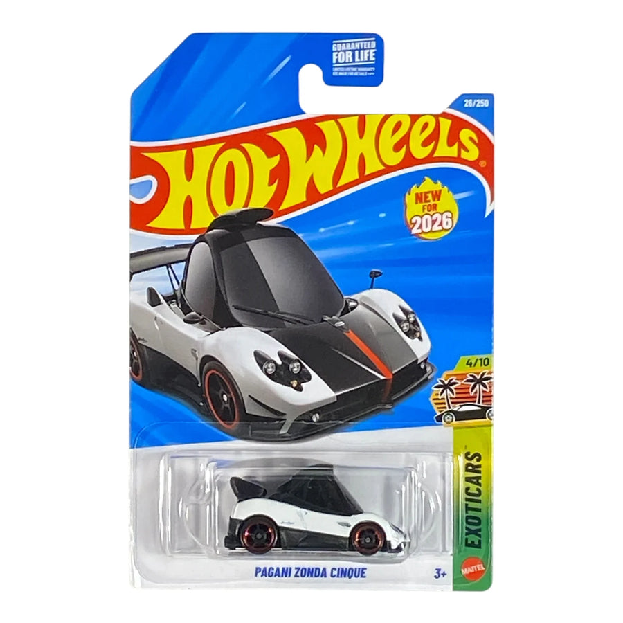 Hot Wheels Pagani Zonda Cinque - Exoticars Series 4/10
