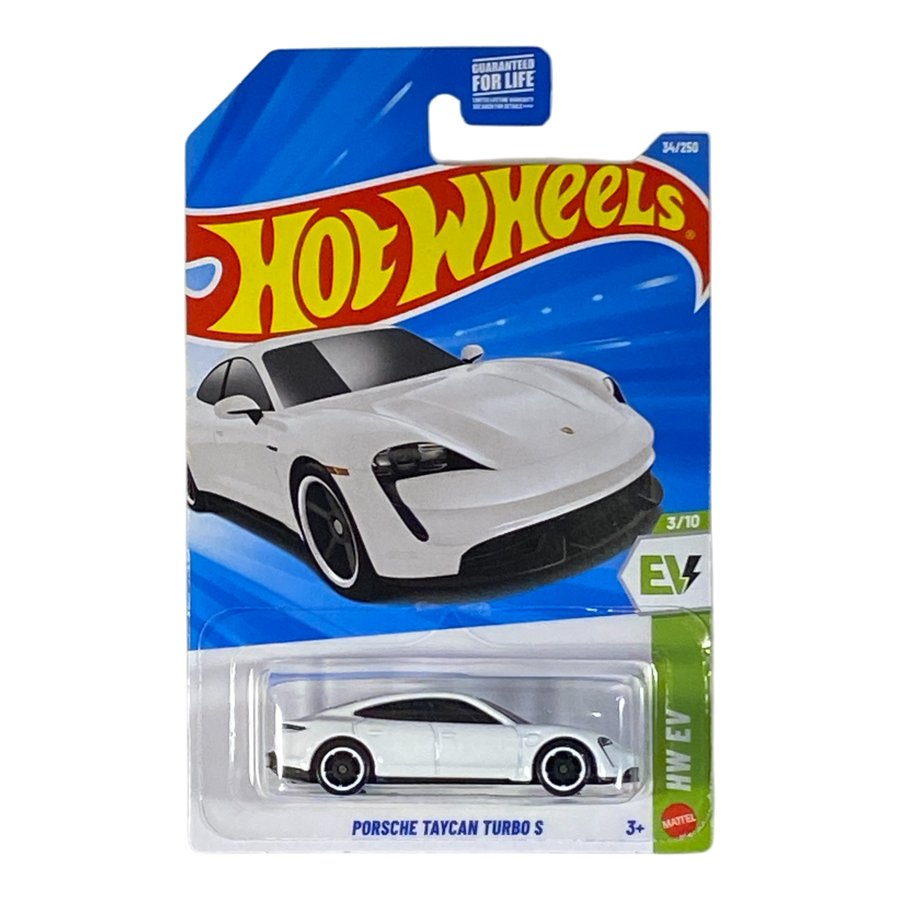 Hot Wheels Porsche Taycan Turbo S - HW EV Series 3/10