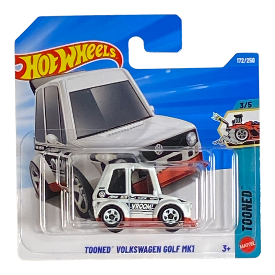 Hot Wheels Tooned Volkswagen Golf MK1 | Tooned Series 3/5