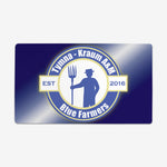 Blue Farmers Playmat