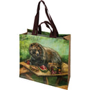 I CHOOSE THE BEAR Bear at a Picnic Table Double-Sided Market Tote | Post-Consumer Material Carry-all Shopping Bag