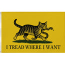I Tread Where I Want Flag
