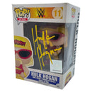 Hulk Hogan signed WWE Funko POP Figure #11 (w/ Hogans COA + Hard Protector)