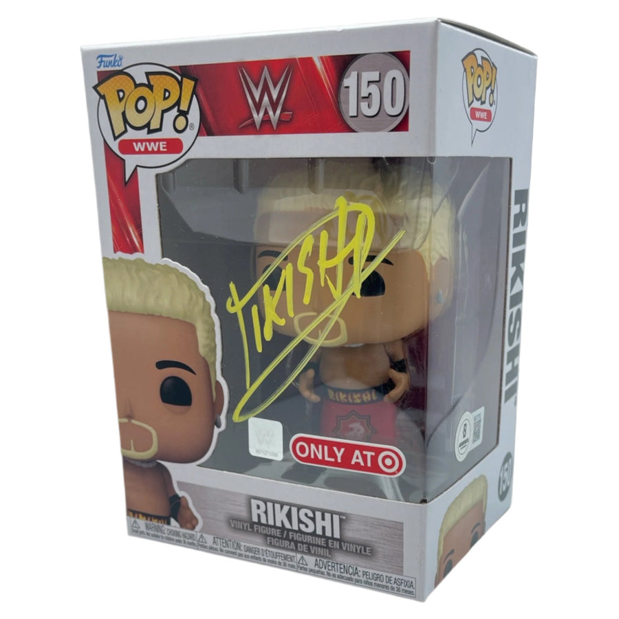 Rikishi signed WWE Funko POP Figure #150 (w/ Beckett)