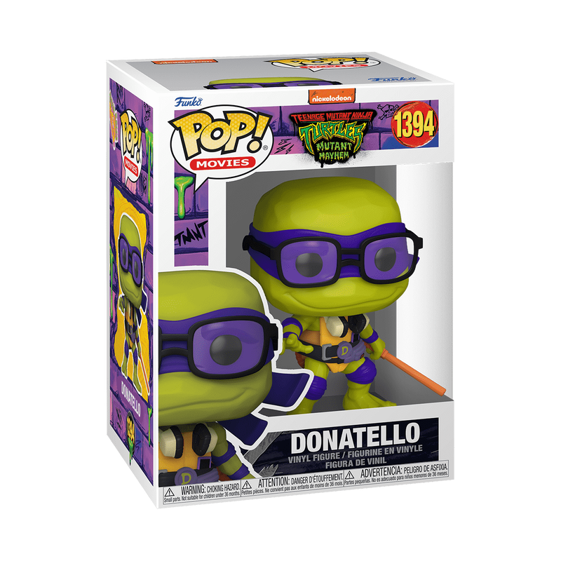 Funko Pop Movies Teenage Mutant Ninja Turtles Mutant Mayhem Donatello 1394