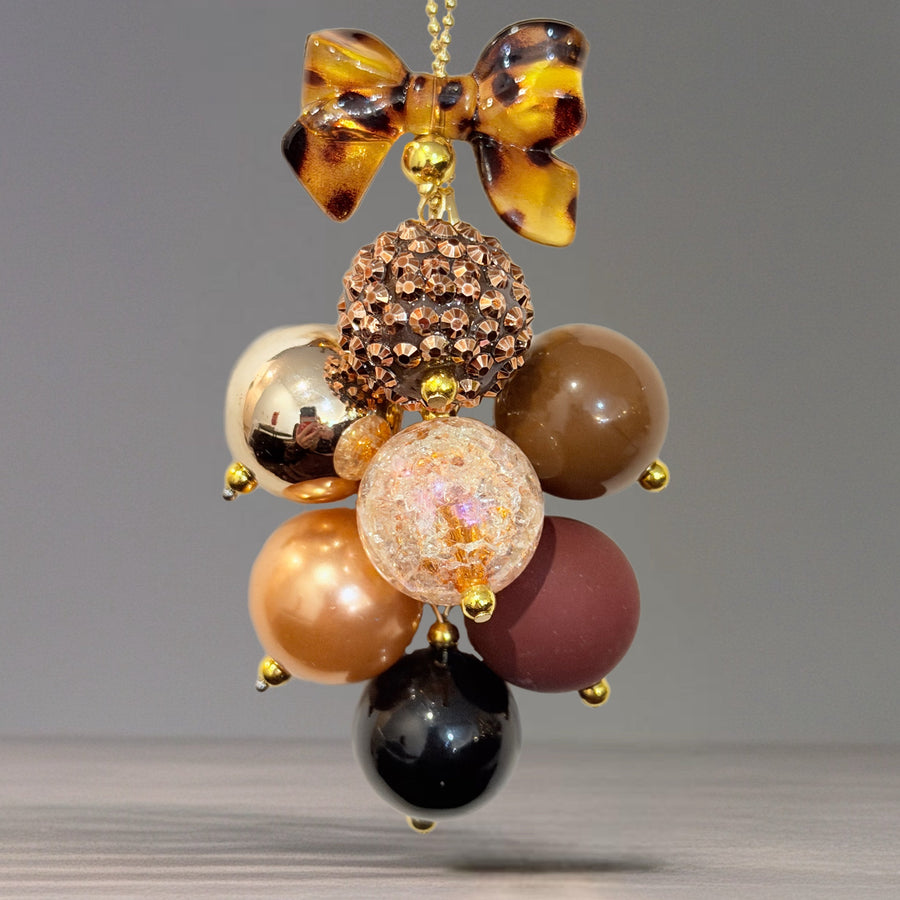 Leopard Bauble Charm - Tumbler Handle Charm