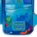Disney Parks The Little Mermaid 35th Anniversary Glow-in-the-Dark Loungefly Mini Backpack