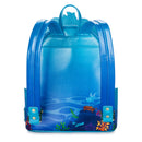 Disney Parks The Little Mermaid 35th Anniversary Glow-in-the-Dark Loungefly Mini Backpack