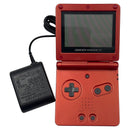 Red Gameboy Advance SP