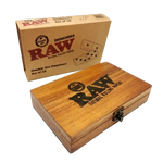 Raw Dominoes Set with Wood Case