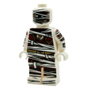 RED SPEEDSTER as Mummy Minifig made using LEGO parts