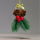 Christmas Holly Charm - Tumbler Handle Charm