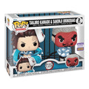 Funko POP! Animation: Demon Slayer - Tanjiro Kamado & Sakonji Urokodaki 2 Pack (Funko 2023 Summer Convention Limited Edition)