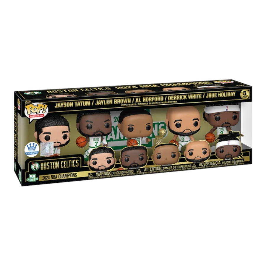Funko POP! Basketball: 2024 NBA Champions - Boston Celtics 5 Pack
