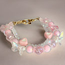 Chantilly Pink Deluxe Tumbler Charm Necklace