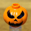 Custom Jack O' Lantern / Pumpkin Face #4 - B3 Customs made using LEGO part