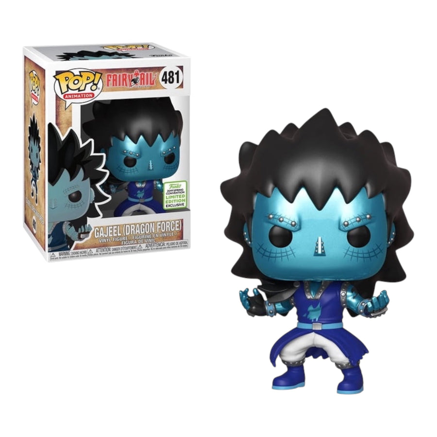 Funko POP! Animation: Fairy Tail - Gajeel (Dragon Force) 481 (2019 Spring Convention Limited Edition Exclusive)