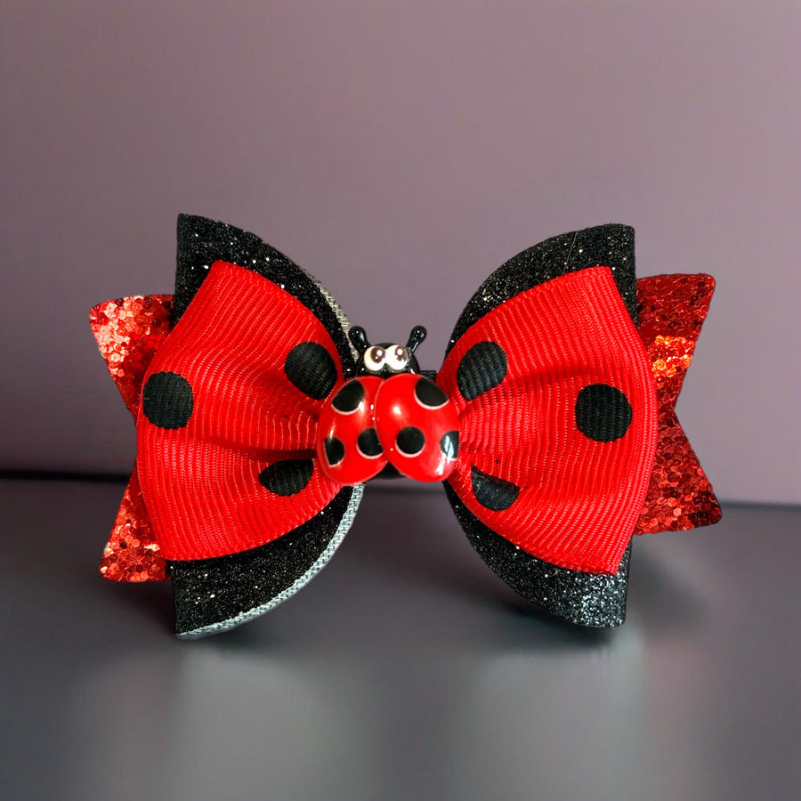Ladybug Tumbler Bow