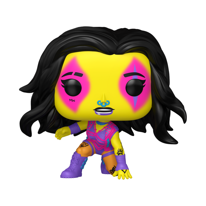 Funko POP! WWE: Rhea Ripley WrestleMania XL 193 (BLACK LIGHT CHASE)