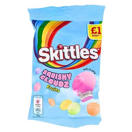 Skittles Squishy Cloudz (70g) (UK)