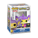 POP! Games: Pokemon- Aipom (FL) (Specialty Series Exclusive), Not Mint