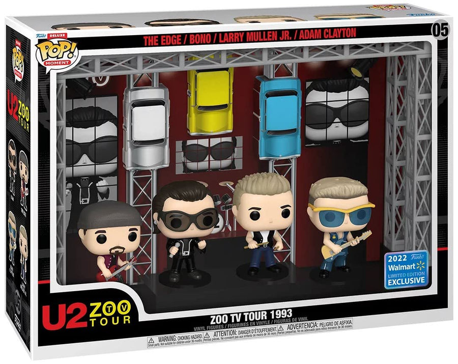 Funko Deluxe POP! Moment: U2 Zoo TV Tour 05 (Damaged Box)