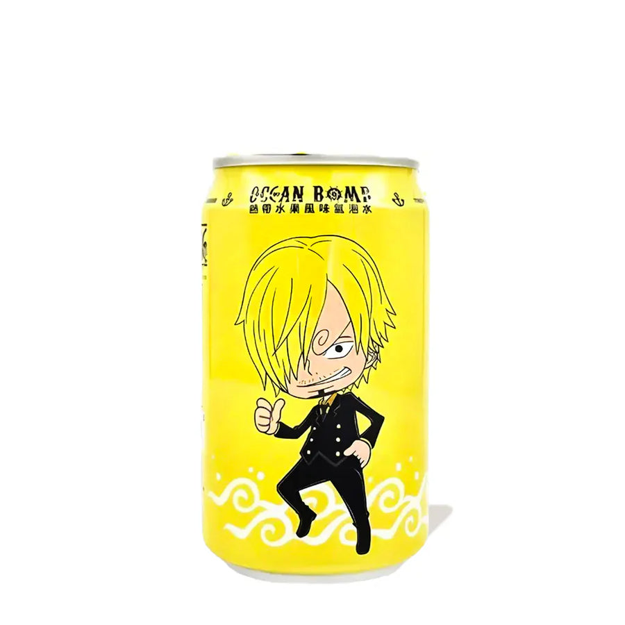 Ocean Bomb One Piece Sparkling Water Sanji Tropical Fruit Flavor (330ml) (Taiwan)