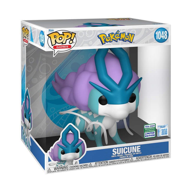 Funko POP! Games: Pokémon - Suicune 1048 (Funko 2025 Wondrous Limited Edition)
