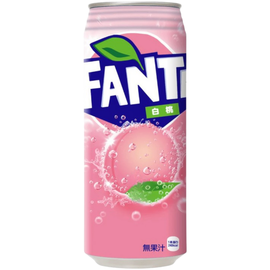 Fanta White Peach (500ml)(Japan)