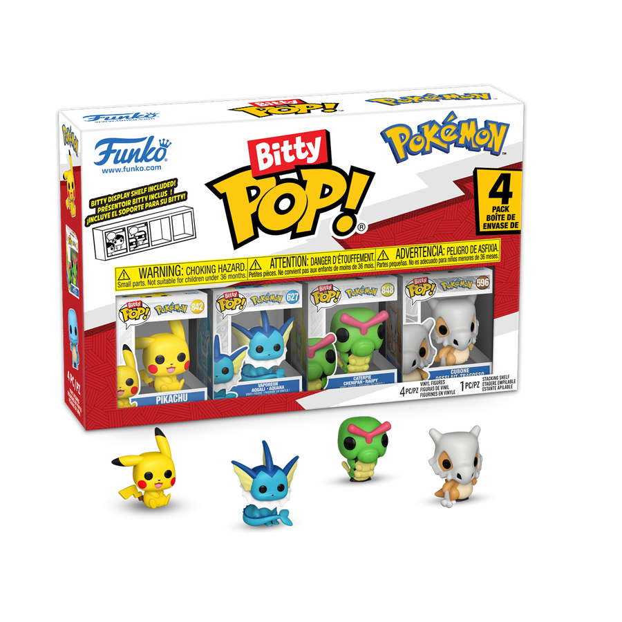 Funko Bitty POP! Pokémon 4 Pack: Pikachu