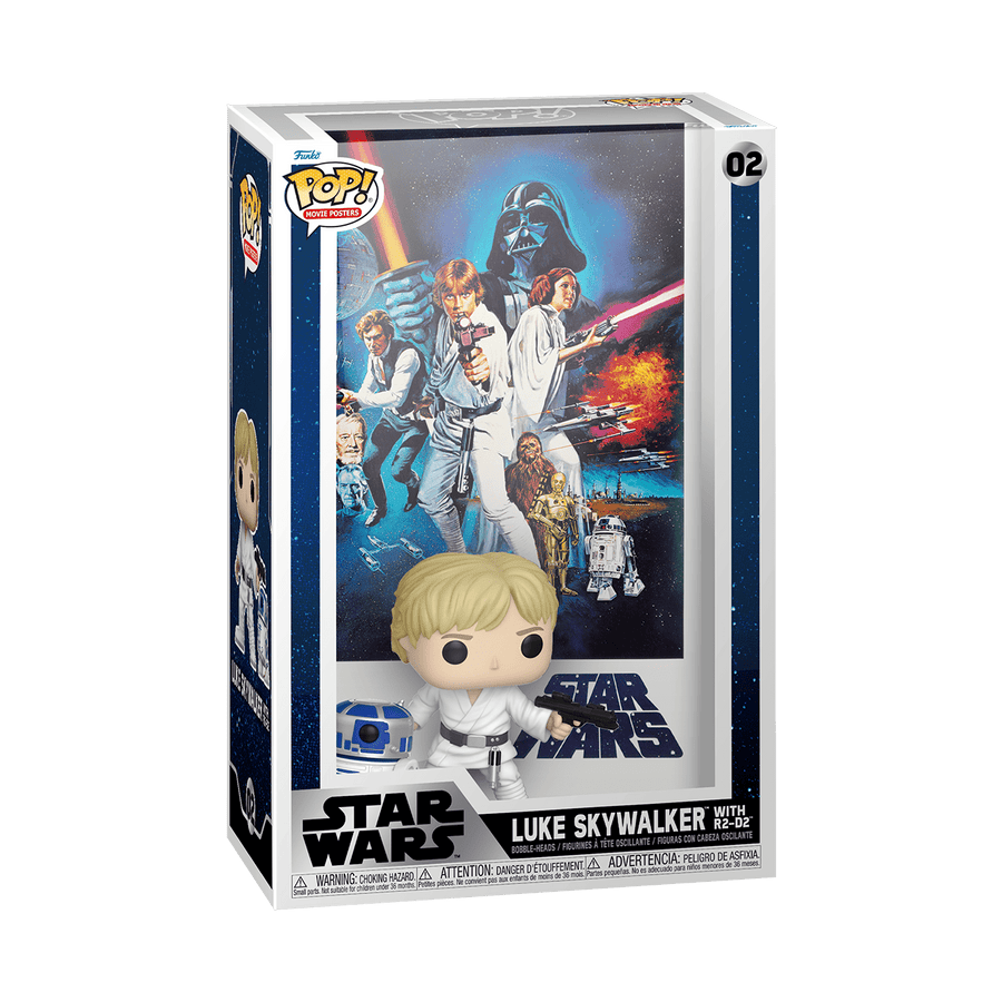 Funko POP! Movie Posters: Star Wars - Luke Skywalker with R2-D2 02