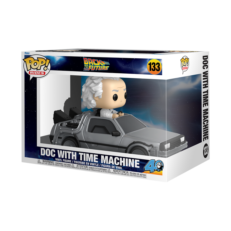Funko POP! Rides: Back to the Future - Doc with Time Machine 133