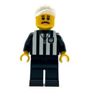 Football Referee Custom Minifig made with LEGO parts - B3 Customs