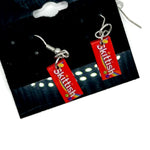 Skittish Candy Earrings made from LEGO Bricks - B3 Customs