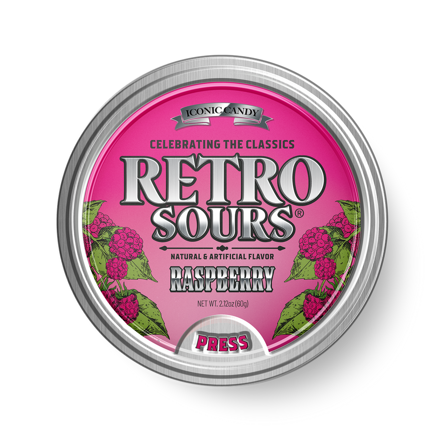 Retro Sours Raspberry (60g)