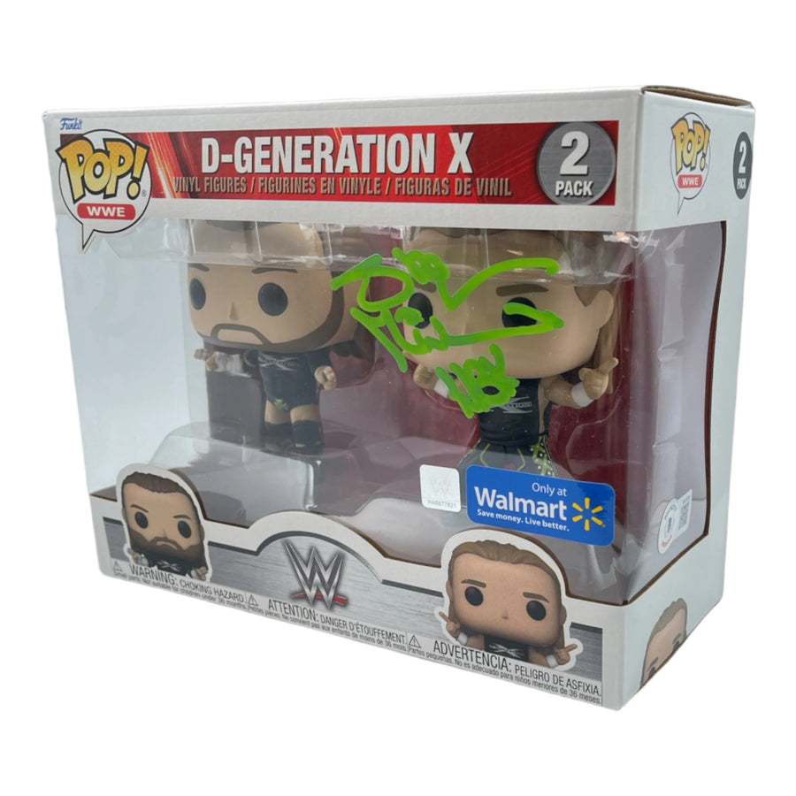 Shawn Michaels signed WWE Funko POP Figure D-Generation X 2pack (w/ Beckett)