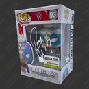 Rey Mysterio signed WWE Funko POP Figure #93 (Amazon Glow in the Dark w/ JSA)