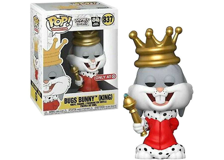 Funko POP! Animation: Looney Tunes - Bugs Bunny (King) 837 (Only at Target)