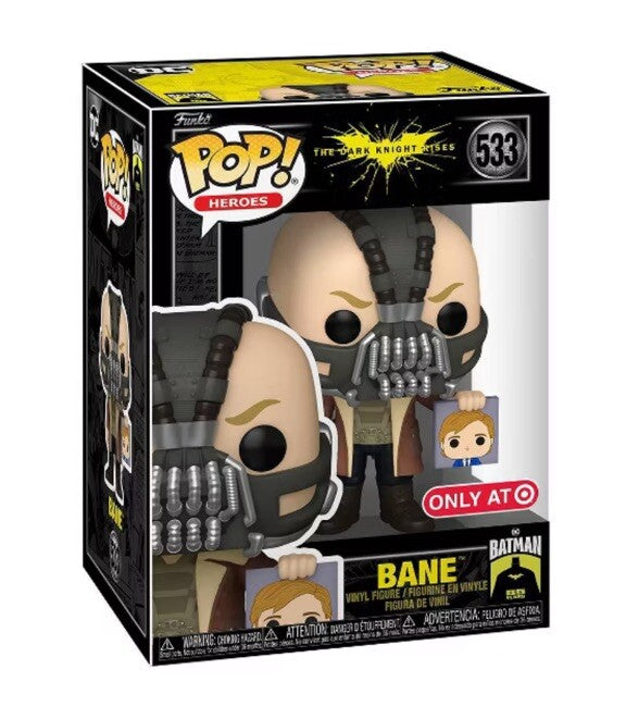 Funko POP! Heroes: The Dark Knight Rises - Bane 533 (Only at Target) (Box Damage)