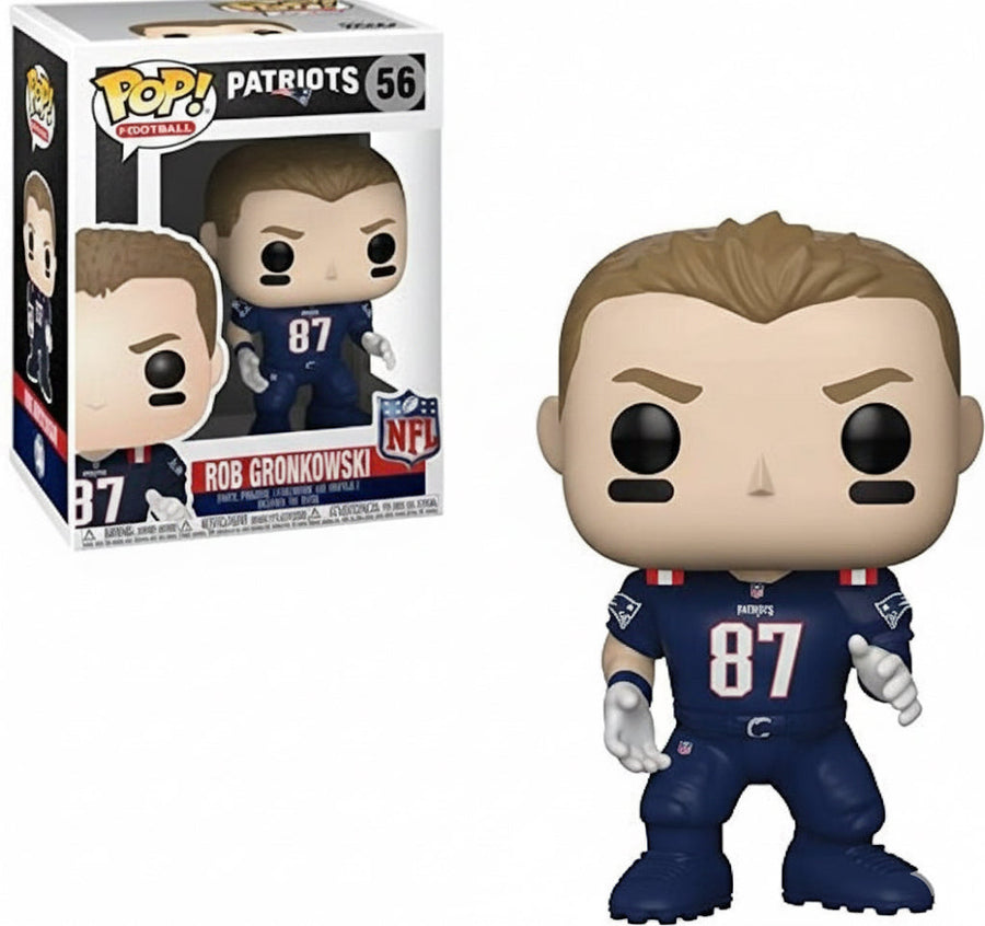 Funko POP! Football: Patriots - Rob Gronkowski 56 (Box Damage)