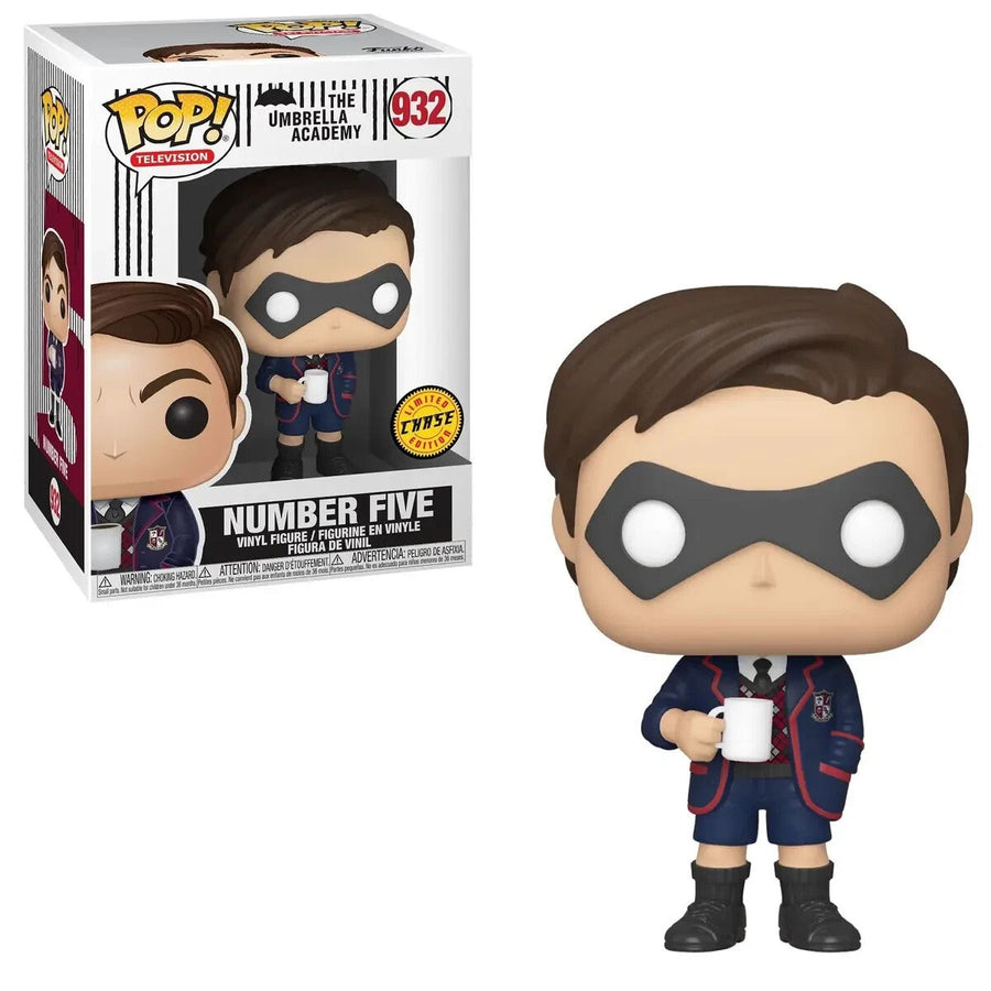 Funko POP! Television: The Umbrella Academy - Number Five 932 (CHASE)
