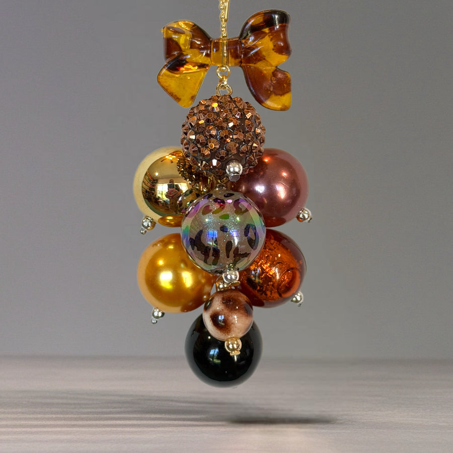 Leopard Bauble Charm - Tumbler Handle Charm