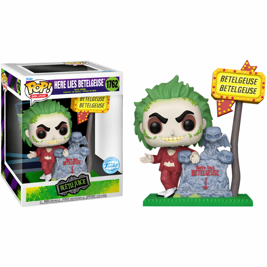 Funko POP! Deluxe: Beetlejuice - Here Lies Betelgeuse 1762