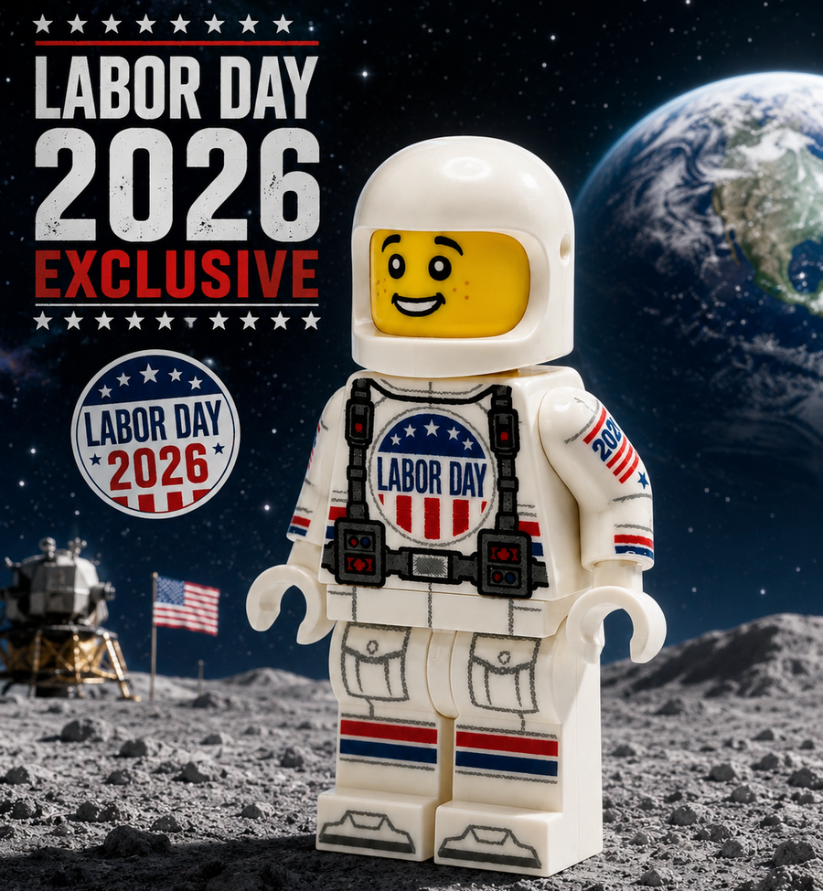 2026 White Spaceman GWP Minifig